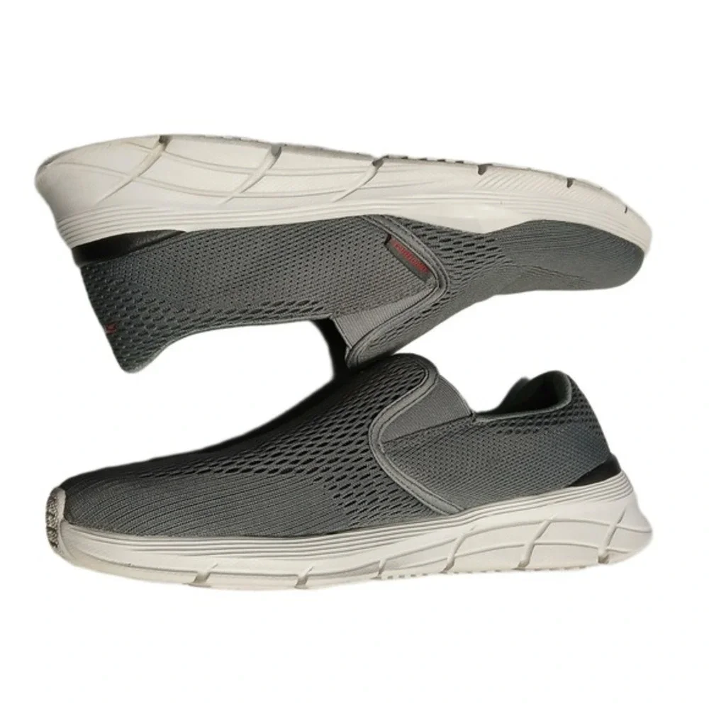 Skechers Equalizer 4.0 Sneakers Mens Size 10 Gray Relaxed Fit Memory Foam 232016